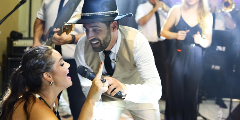 O show que contagia e anima os convidados