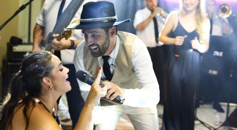 O show que contagia e anima os convidados
