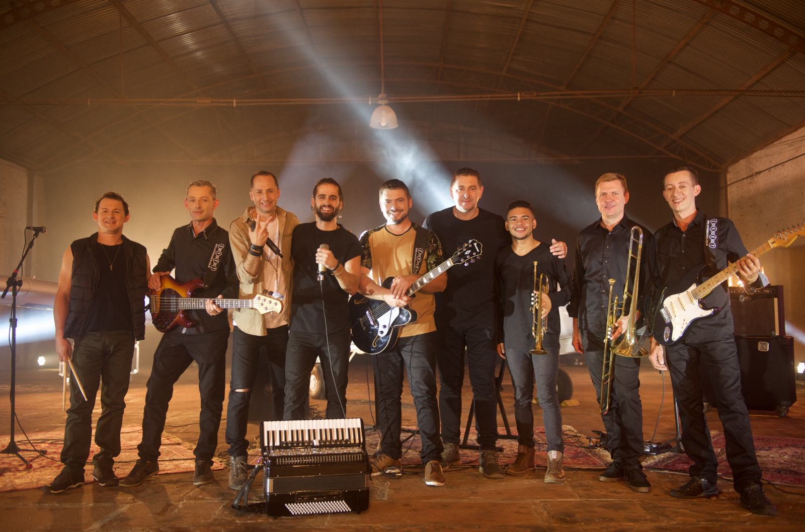 Marcel grava com Banda Magia Musical