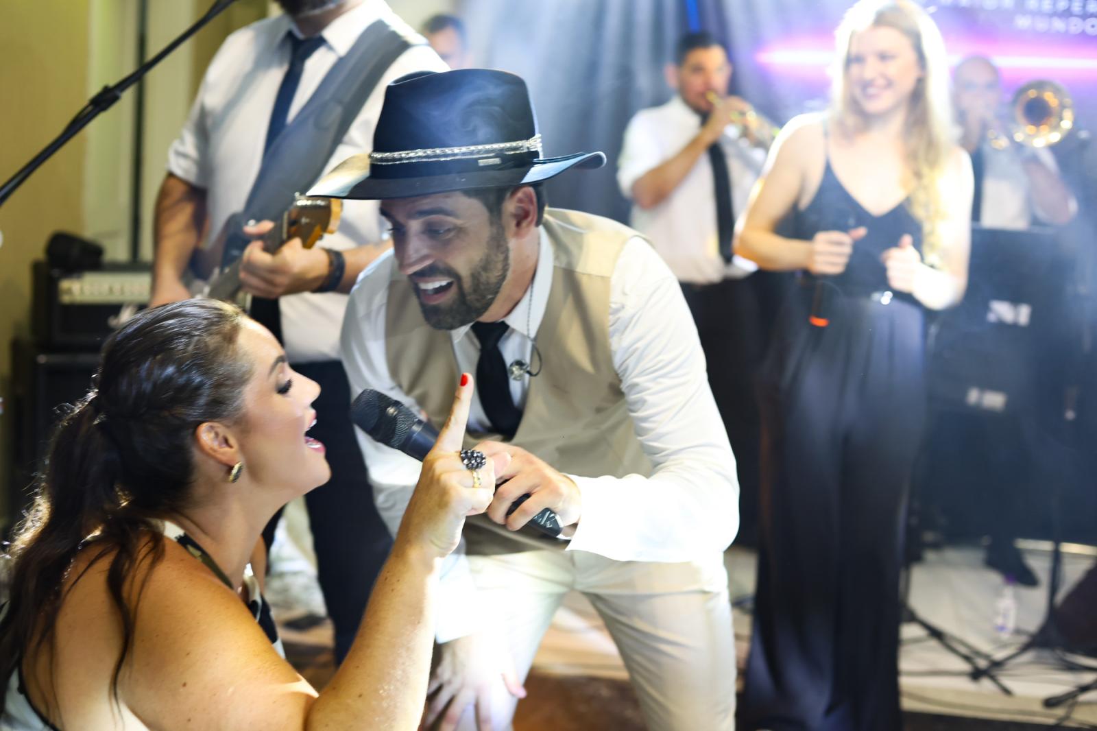 O show que contagia e anima os convidados